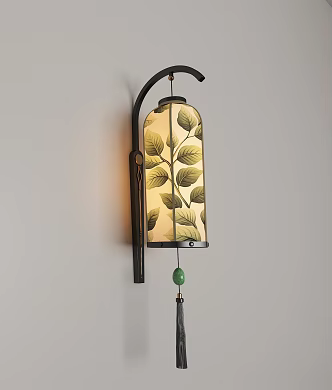 New Chinese Wall Lamp 3d model