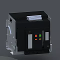 Industrial Electrical Control Device With Black Housing Transparent Cover Colorful Buttons And Top Terminal Interface