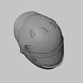 Red Racing Helmet With Clear Visor And Purple Accents Sleek Design