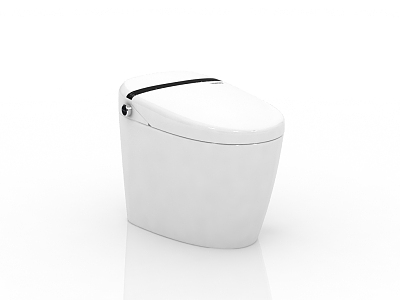 Sanitary Smart Toilet 3d model