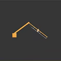 Yellow Functional Vehicle Featuring LIFT Crane Arm And Heavy Lifting Capacity