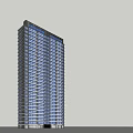 Modern High Rise Building Exterior With Glass Windows And Contemporary Design