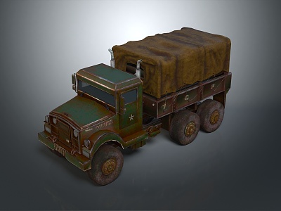 Military Truck Military Transporter Military Transporter Armed Transporter Armored Transporter 3d model