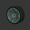 High Quality Car Tire with Alloy Wheel Rim as Essential Automotive Parts