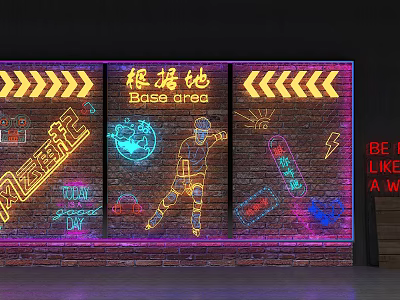 Industrial LOFT decorative lamp 3d model