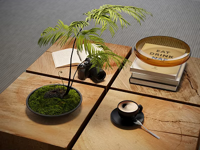 Modern Ornament Combination Decorative Ornament Combination 3d model