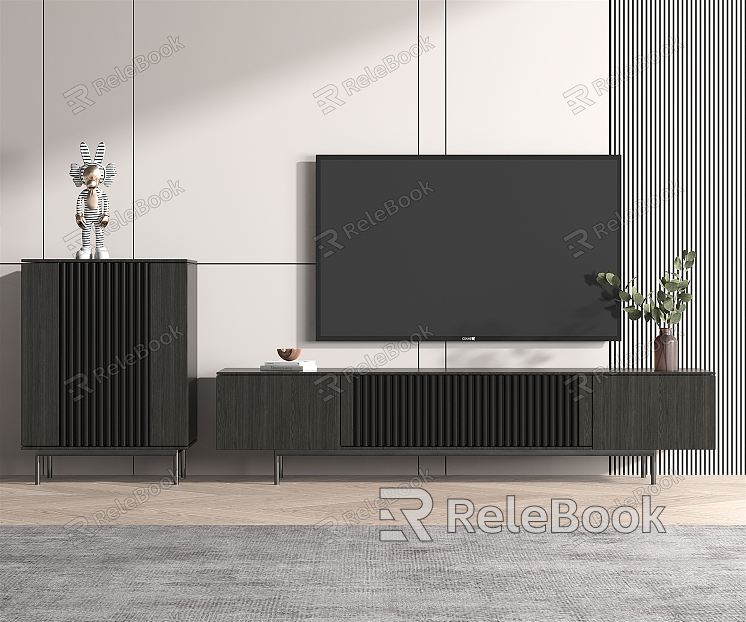 Modern TV Cabinet TV Cabinet Decorative Cabinet model