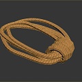 Hemp rope rope string daily necessities daily necessities 3d model