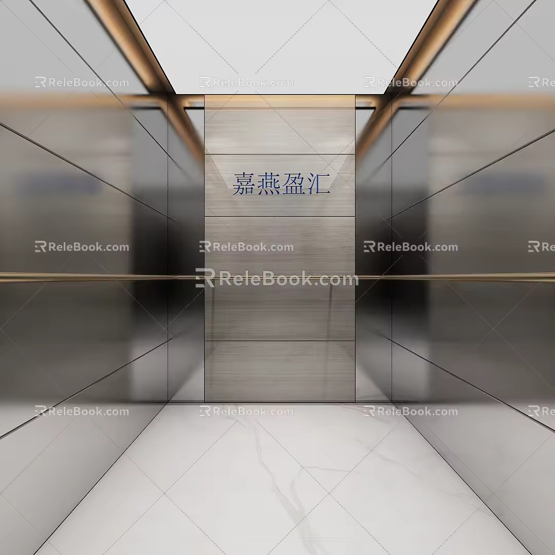 Modern Elevator 3d model