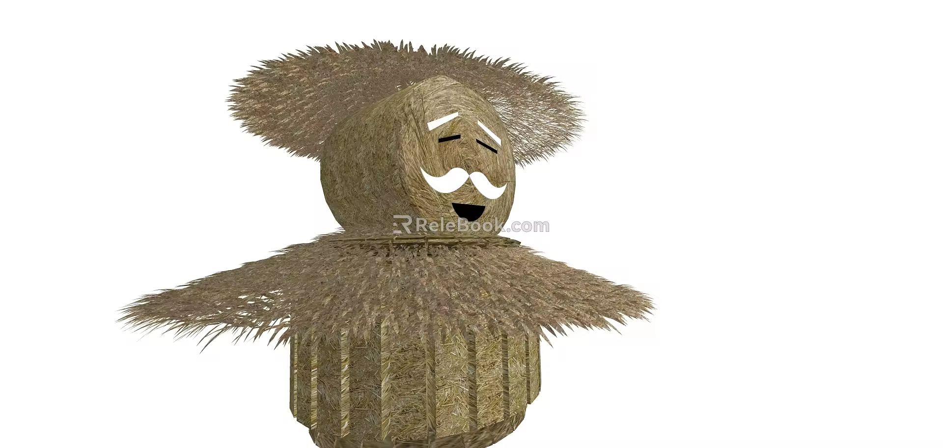 Modern scarecrow main scene scarecrow 3d model