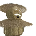 Modern scarecrow main scene scarecrow 3d model