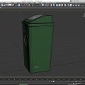 Trash Can Large Trash Can Outdoor Trash Can Community Trash Can Park Trash Can Low Face Number Low Model Simple Model Game Video Level Super Realistic 3d model