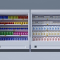 Refrigerated cabinet fresh-keeping cabinet 3d model