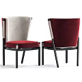 Comfortable Velvet Accent Chair With Blue Seat Grey Back And Metal Legs In Multiple Colors