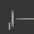 Professional Grade Metal Equipment With Long Rods Short Cylinders And Fittings