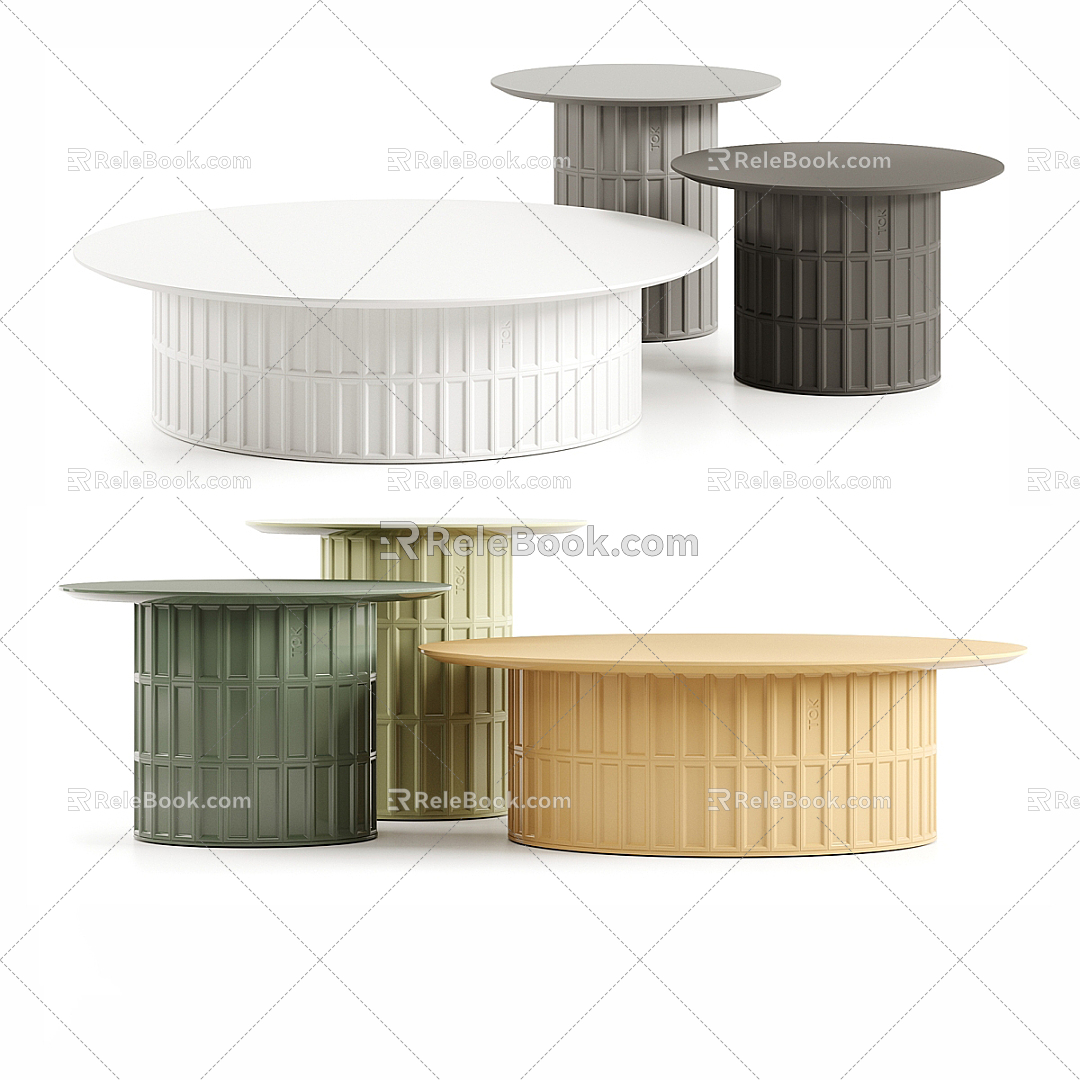 Modern coffee table 3d model