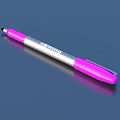 Sharpie Colored Markers in Various Vibrant Colors Arranged as Writing Supplies