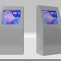 Commercial Equipment Standing Digital Kiosks With Interactive Touch Screen Display For Business