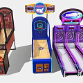 Modern game arcade 3d model