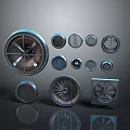 Essential Metal Vents With Different Shapes And Various Sizes As Everyday Household Items