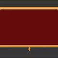 Decorative Storage Box with Patterned Exterior Black Lid Red Interior and Golden Clasp