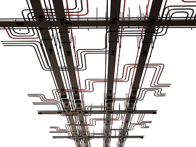 Air conditioning air outlet fan coil air conditioning duct model