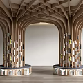 Modern Column 3d model