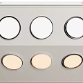Ceiling lamp combination 3d model