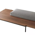 Modern bench 3d model