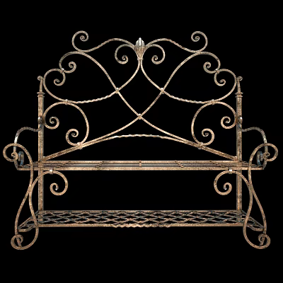 industrial loft outdoor bench 3d model industrial loft outdoor bench 3d model