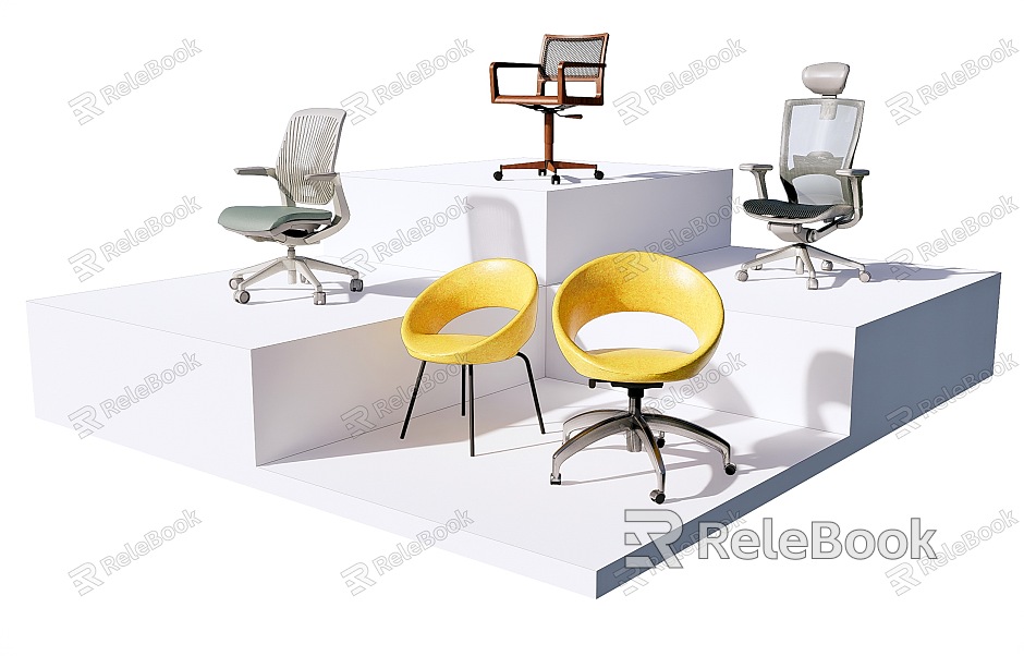 Modern office chair office chair combination model