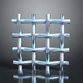 Steel Wire Mesh Anti-penetration Mesh Protective Mesh Wire Fence Wire Fence Anti-turnover Mesh Wire Mesh Wire 3d model