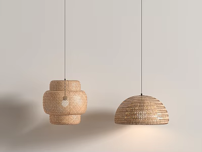 Silent Wind Chandelier 3d model