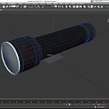 Flashlight Wolf Eye Flashlight Old Flashlight Military Flashlight Field Flashlight Low Face Number Low Model Simple Model Game Video Level Super Realistic 3d model