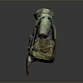Camouflage Tactical Weapon Vest With Multiple Utility Pockets For Military Gear Use