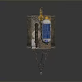Portable Solar Powered Household Trailer With Gas Tank And Equipment