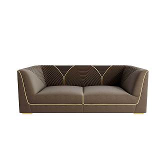 Double sofa 3d model