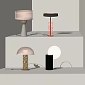 Modern Stylish Table Lamps With Unique Designs And Various Shapes For Home Decor