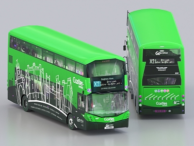 Bus Double-decker Bus Shuttle Bus School Bus Long-distance Bus Commercial Bus Long-distance Bus model