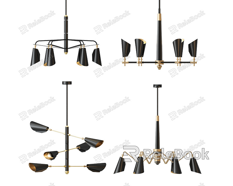 Modern chandelier metal chandelier combination model