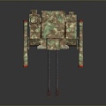 Turret Turntable Railgun Sci-fi Tower Defense Game Tower Defense Sci-fi Turret Game Turret Game Battery 3d model