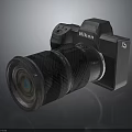 Nikon Professional Digital Camera With Carbon Fiber Lens And Electronic Design