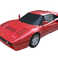 Red Ferrari Sports Car With Sleek Exterior Design And Alloy Wheels