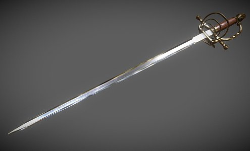 Fencing 3d model