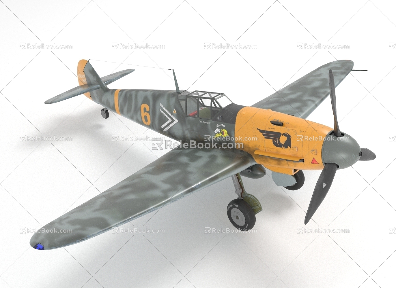 Fighter Military Aircraft Military Aircraft 3d model