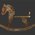 Modern Trojan toy Trojan horse 3d model