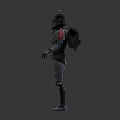 Modern robot aliens 3d model