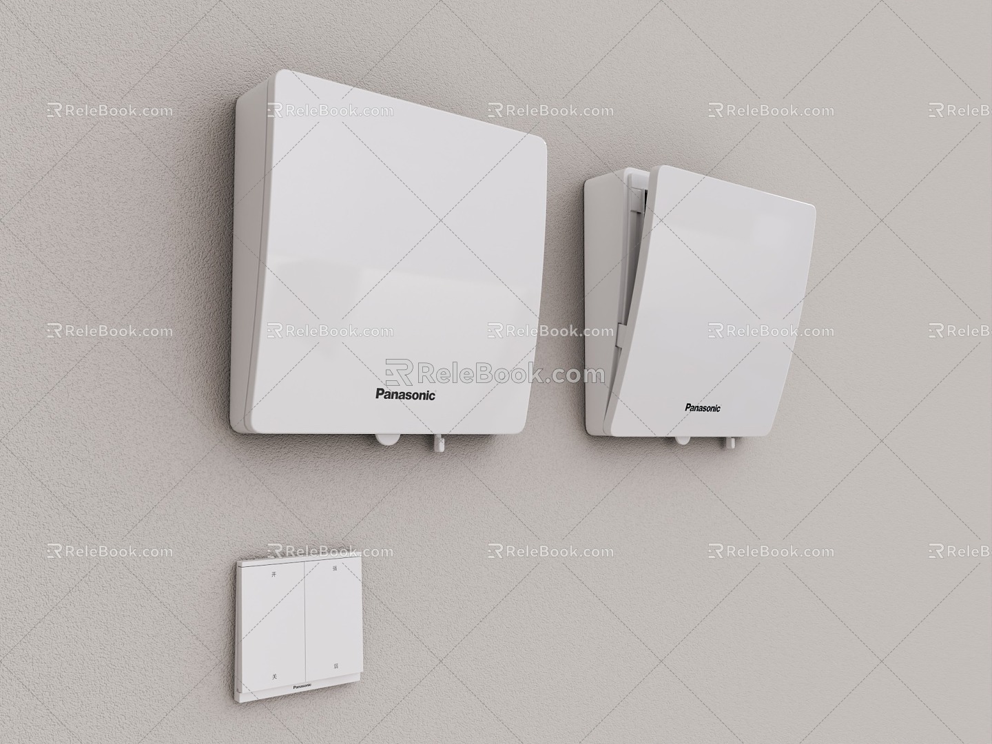 Modern exhaust fan Panasonic new machine model