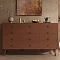 Middle Style Sideboard 3d model