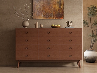 Middle Style Sideboard 3d model